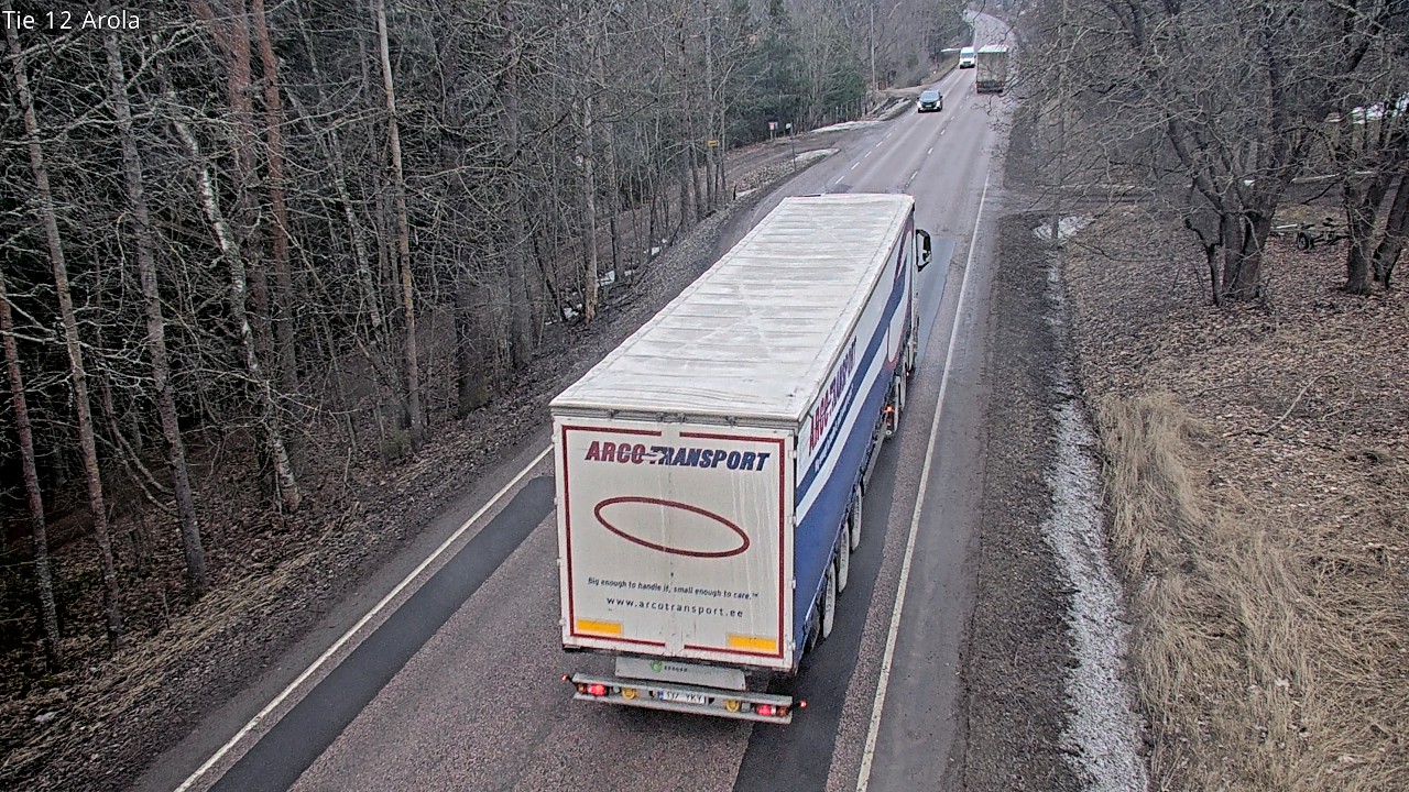 Weather Camera Image Road 12 Nastola, Arola, Lahti, Päijät-Häme