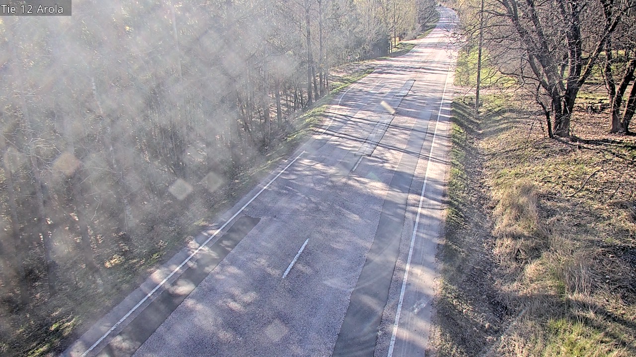 Weather Camera Image Väg 12 Nastola, Arola, Lahti, Päijät-Häme