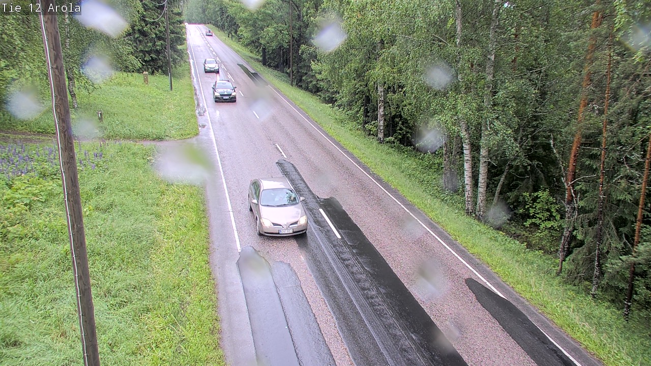 Weather Camera Image Väg 12 Nastola, Arola, Lahti, Päijät-Häme
