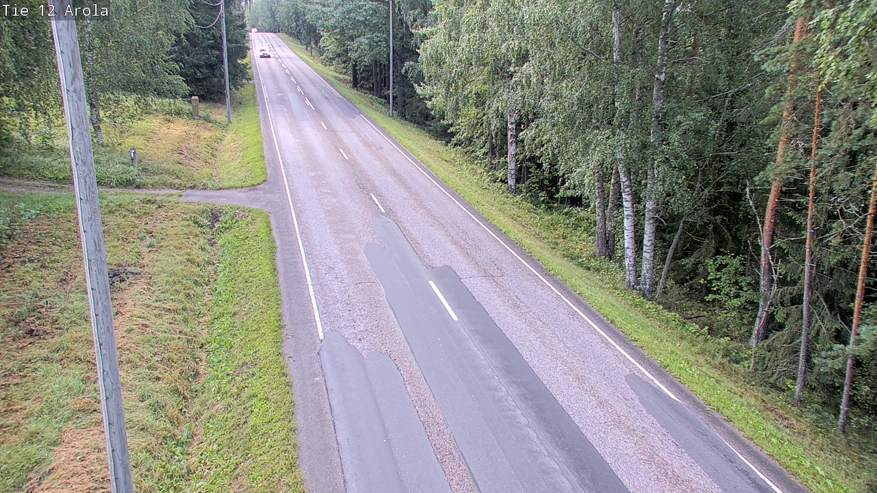 Weather Camera Image Väg 12 Nastola, Arola, Lahti, Päijät-Häme