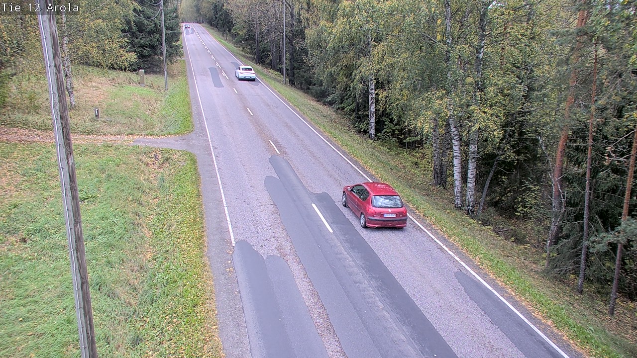 Weather Camera Image Väg 12 Nastola, Arola, Lahti, Päijät-Häme