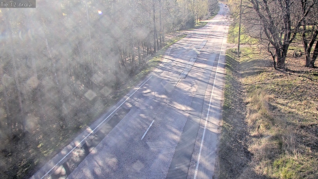 Weather Camera Image Väg 12 Nastola, Arola, Lahti, Päijät-Häme