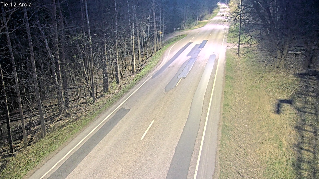 Weather Camera Image Väg 12 Nastola, Arola, Lahti, Päijät-Häme