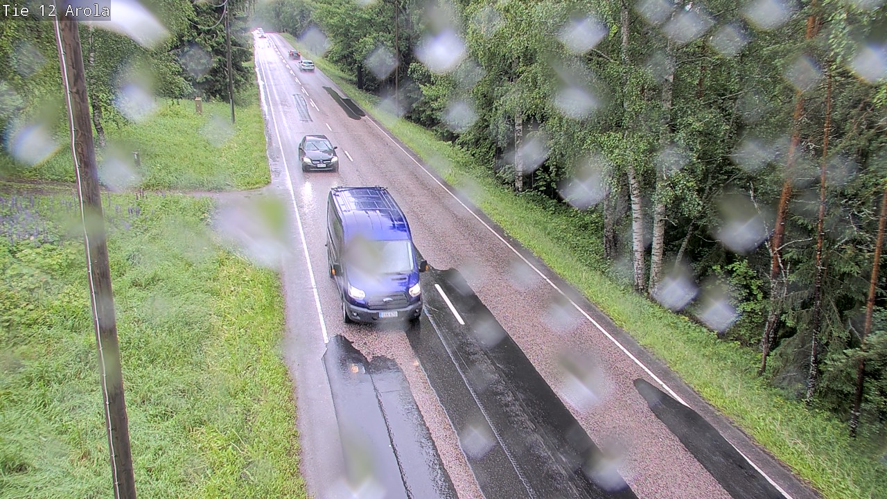 Weather Camera Image Väg 12 Nastola, Arola, Lahti, Päijät-Häme