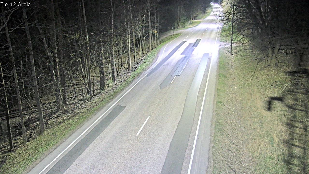 Weather Camera Image Väg 12 Nastola, Arola, Lahti, Päijät-Häme