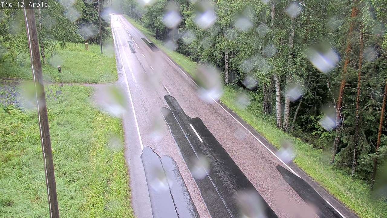 Weather Camera Image Väg 12 Nastola, Arola, Lahti, Päijät-Häme