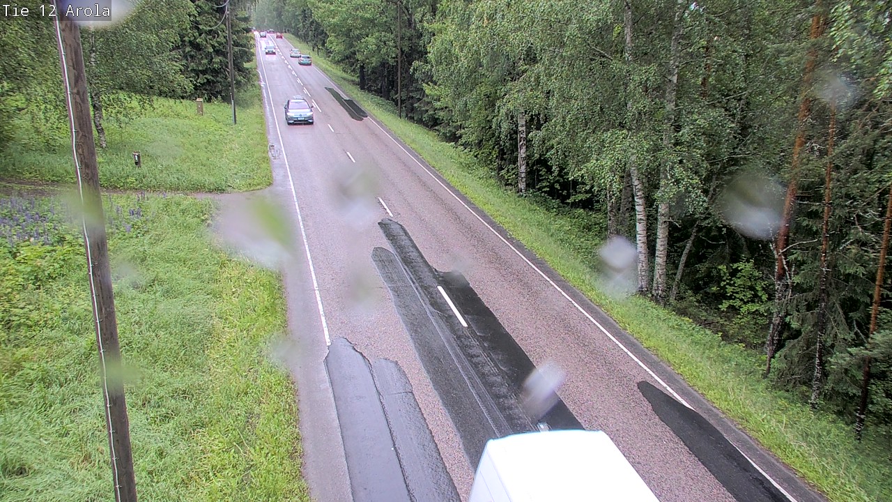 Weather Camera Image Väg 12 Nastola, Arola, Lahti, Päijät-Häme