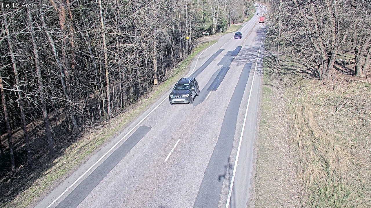 Weather Camera Image Väg 12 Nastola, Arola, Lahti, Päijät-Häme