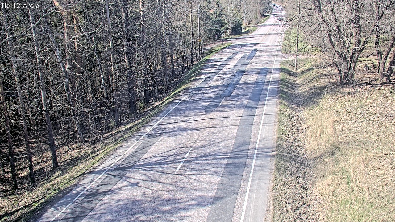Weather Camera Image Väg 12 Nastola, Arola, Lahti, Päijät-Häme