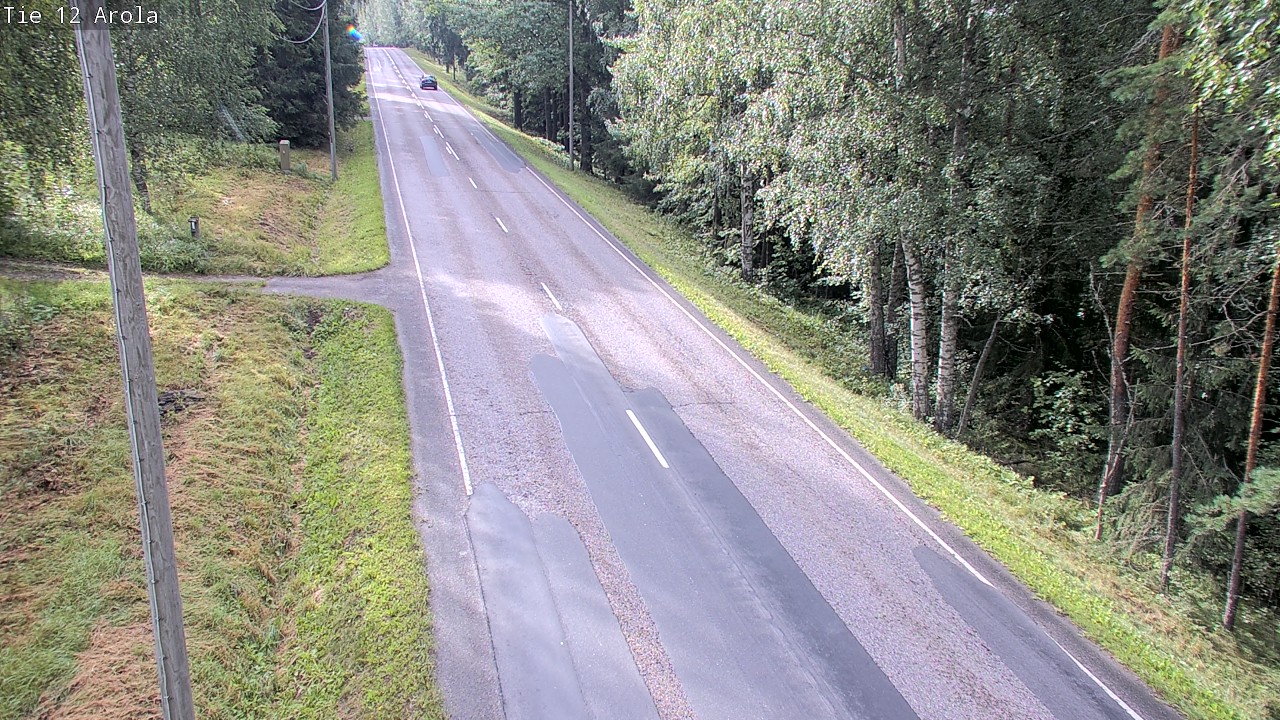 Weather Camera Image Väg 12 Nastola, Arola, Lahti, Päijät-Häme