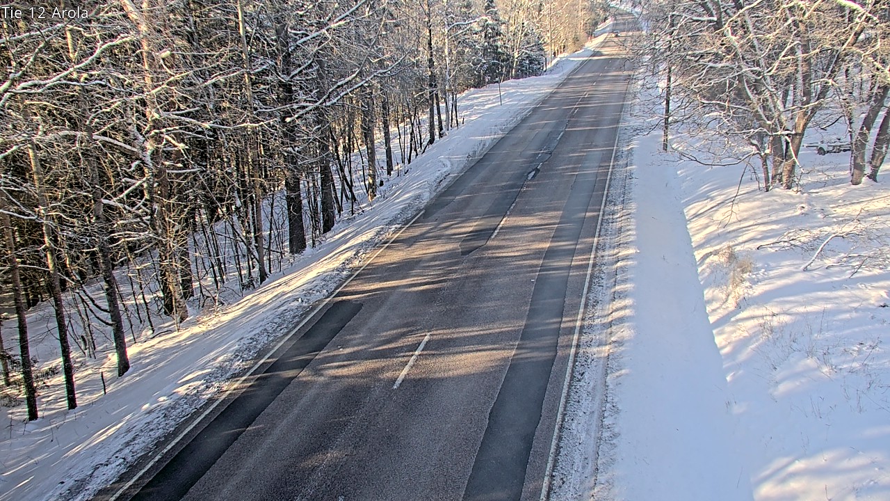 Weather Camera Image Väg 12 Nastola, Arola, Lahti, Päijät-Häme