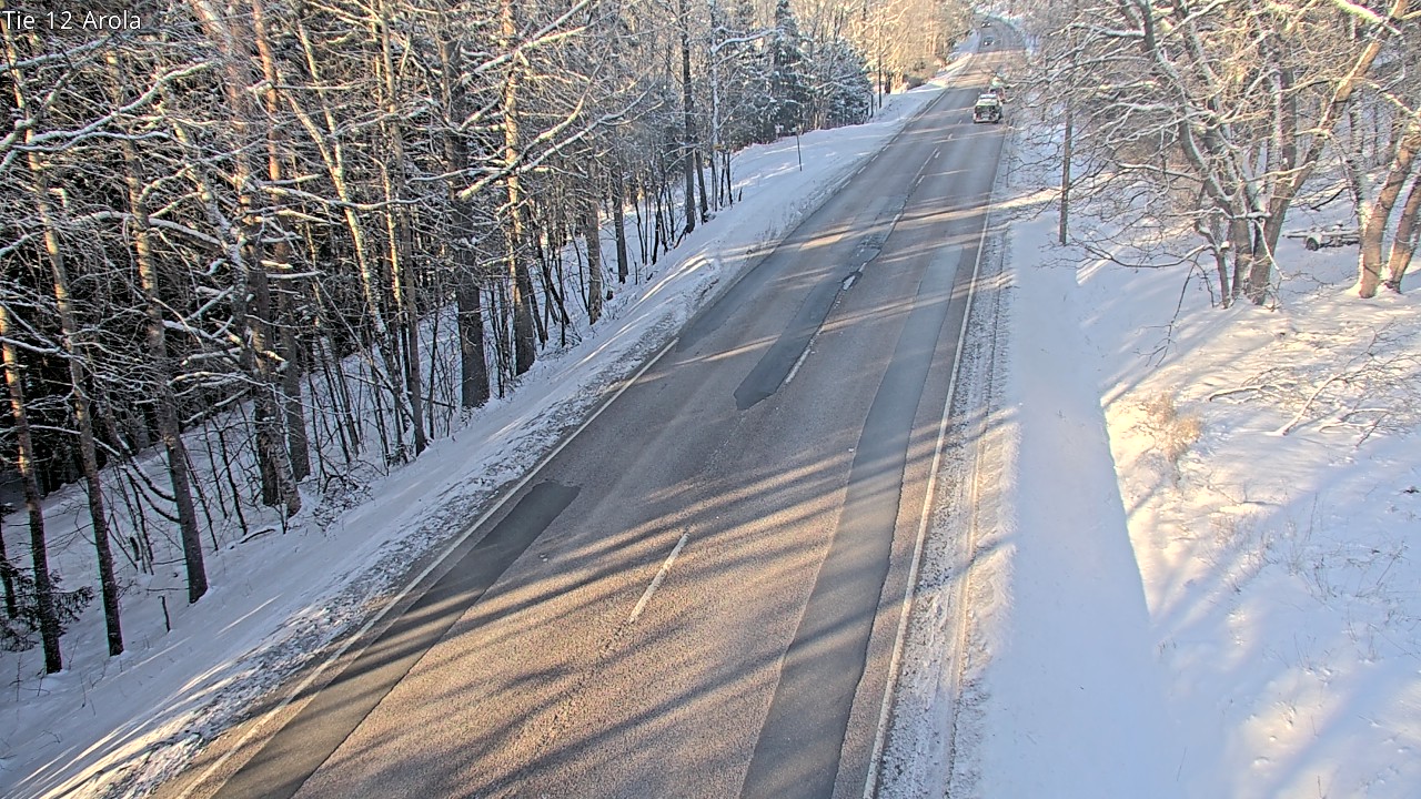 Weather Camera Image Väg 12 Nastola, Arola, Lahti, Päijät-Häme