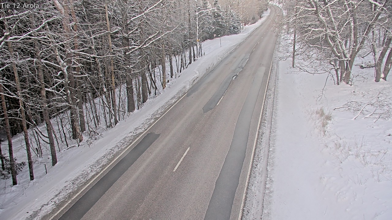 Weather Camera Image Väg 12 Nastola, Arola, Lahti, Päijät-Häme