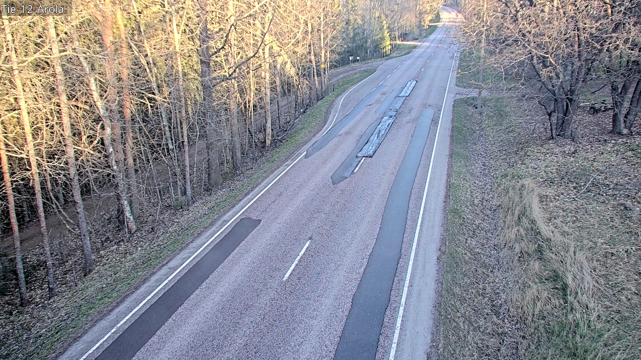 Weather Camera Image Väg 12 Nastola, Arola, Lahti, Päijät-Häme
