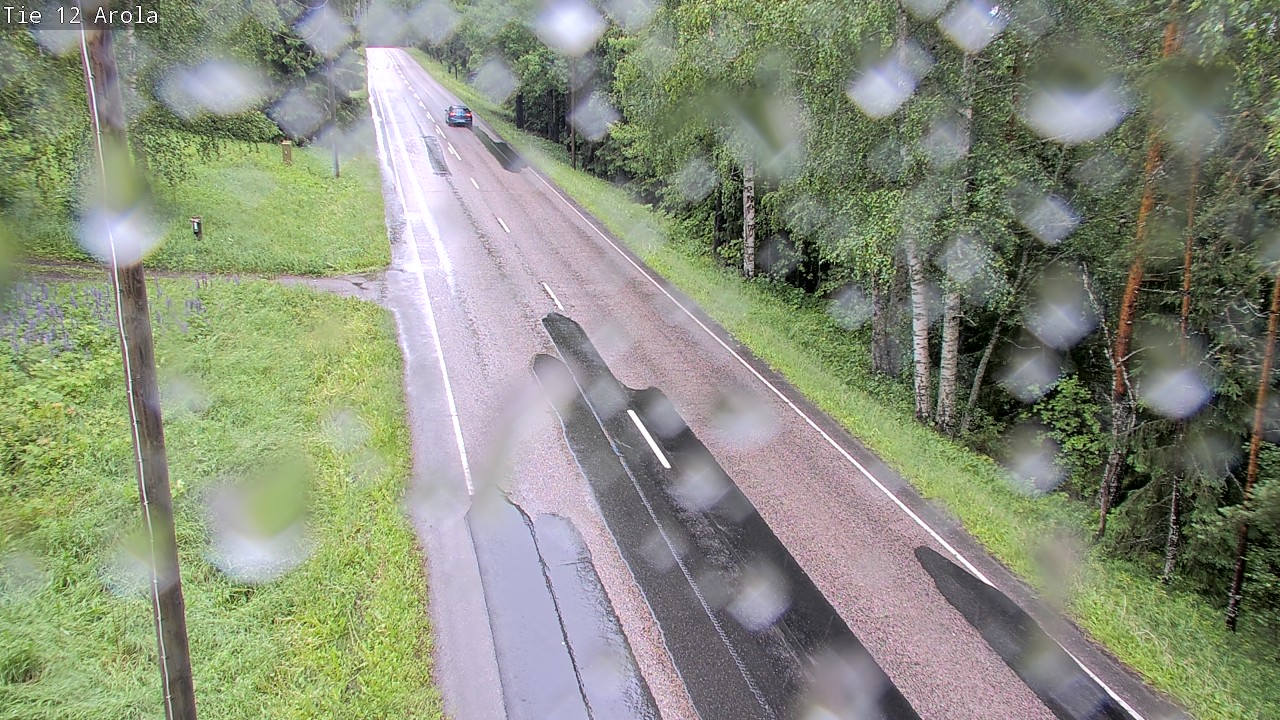 Weather Camera Image Väg 12 Nastola, Arola, Lahti, Päijät-Häme
