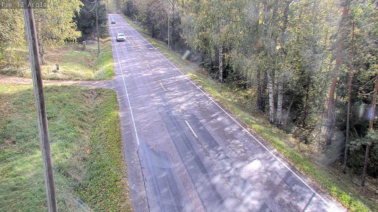 Weather Camera Image Väg 12 Nastola, Arola, Lahti, Päijät-Häme