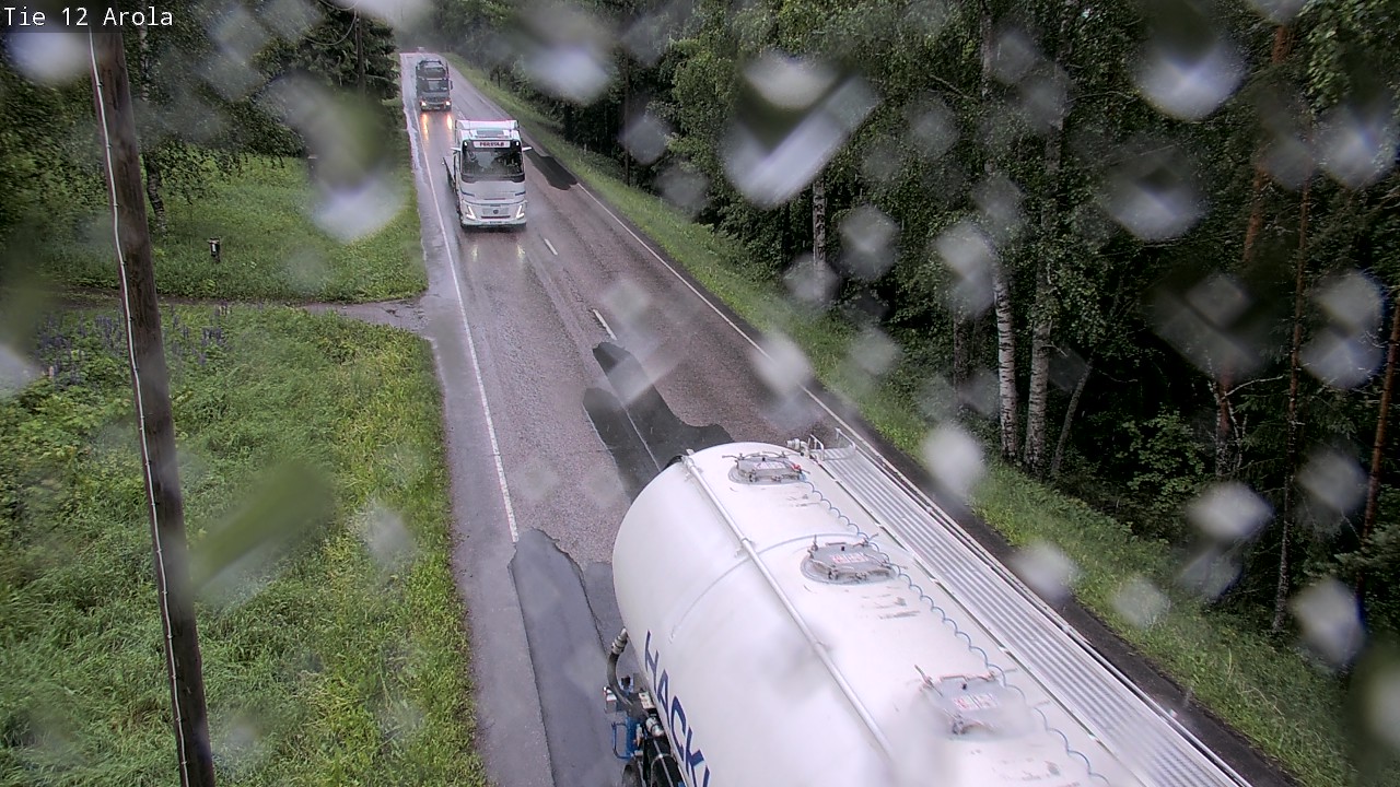 Weather Camera Image Väg 12 Nastola, Arola, Lahti, Päijät-Häme