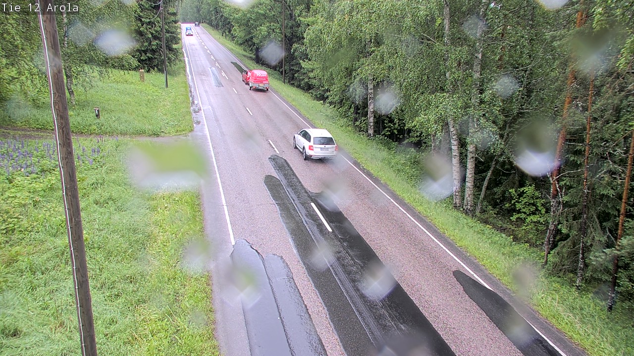 Weather Camera Image Väg 12 Nastola, Arola, Lahti, Päijät-Häme