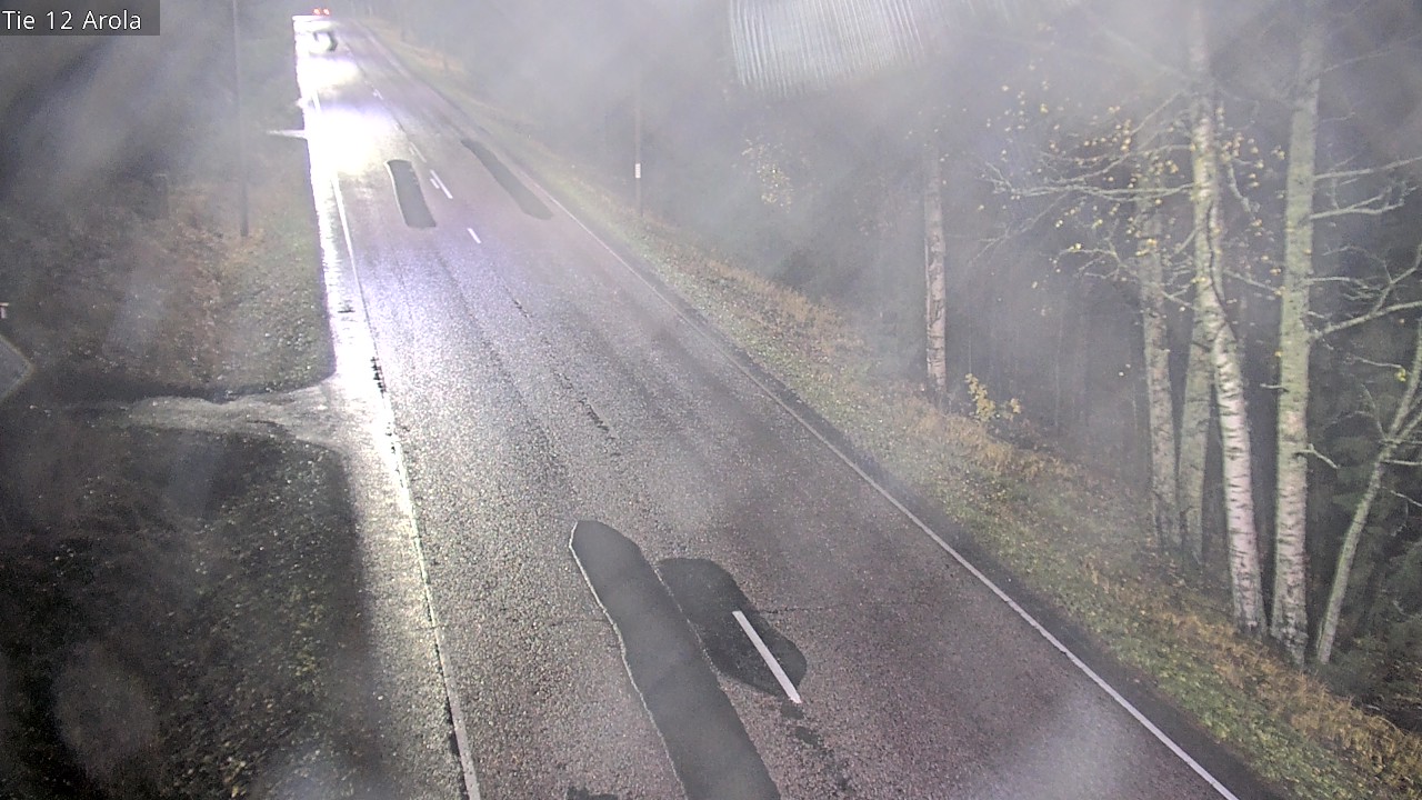 Weather Camera Image Väg 12 Nastola, Arola, Lahti, Päijät-Häme