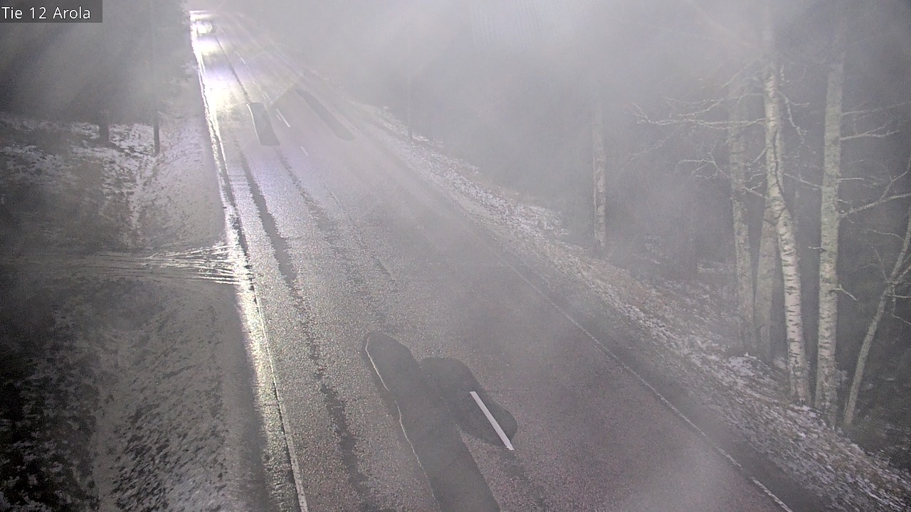 Weather Camera Image Väg 12 Nastola, Arola, Lahti, Päijät-Häme