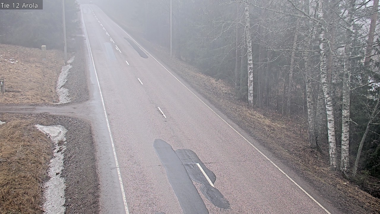 Weather Camera Image Road 12 Nastola, Arola, Lahti, Päijät-Häme