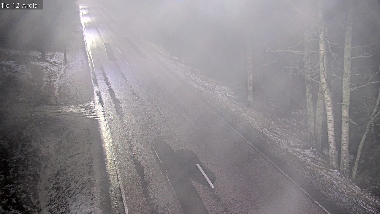 Weather Camera Image Väg 12 Nastola, Arola, Lahti, Päijät-Häme