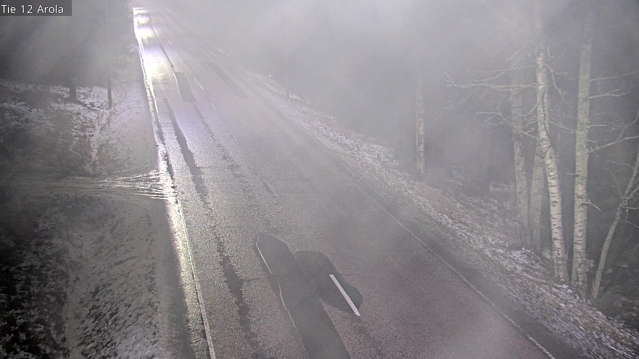 Weather Camera Image Väg 12 Nastola, Arola, Lahti, Päijät-Häme