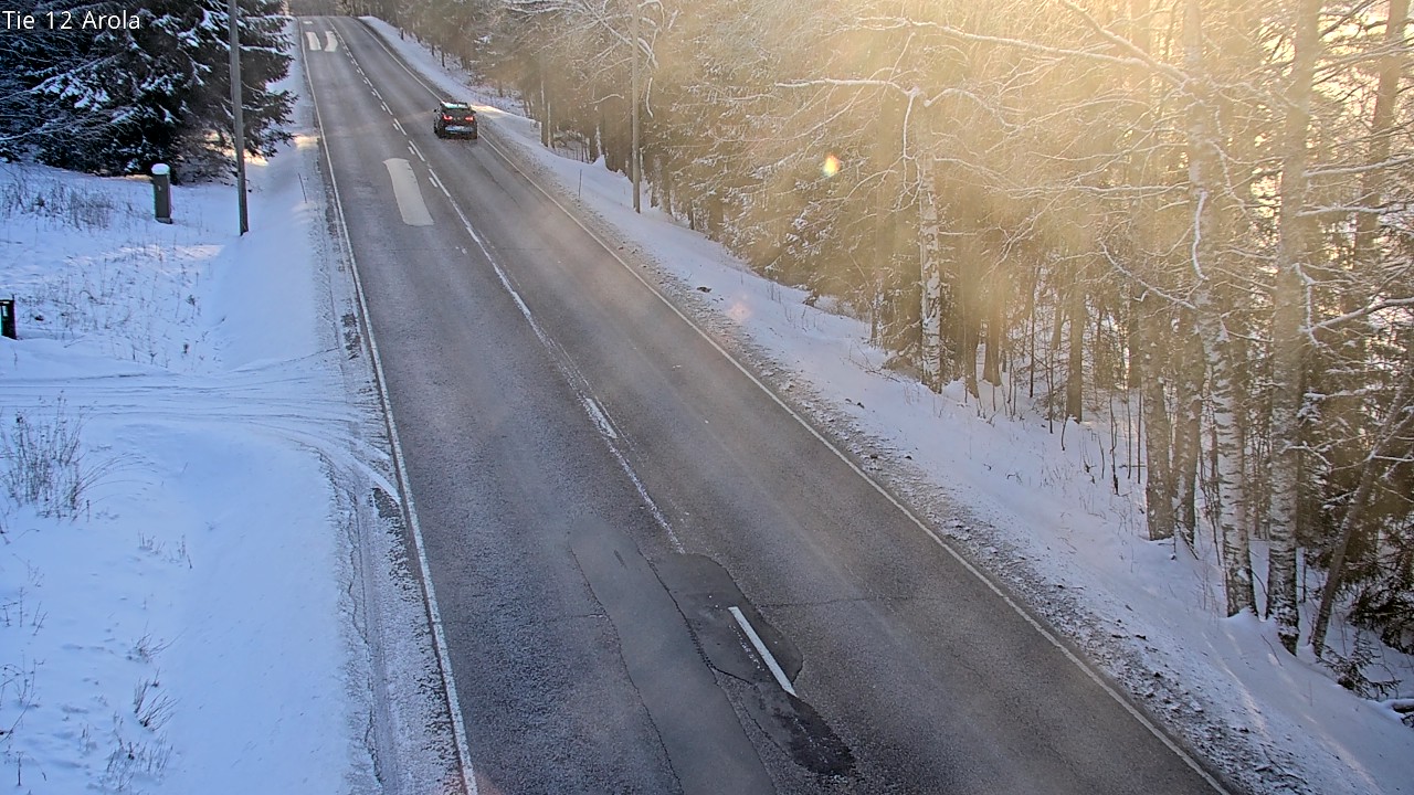 Weather Camera Image Road 12 Nastola, Arola, Lahti, Päijät-Häme