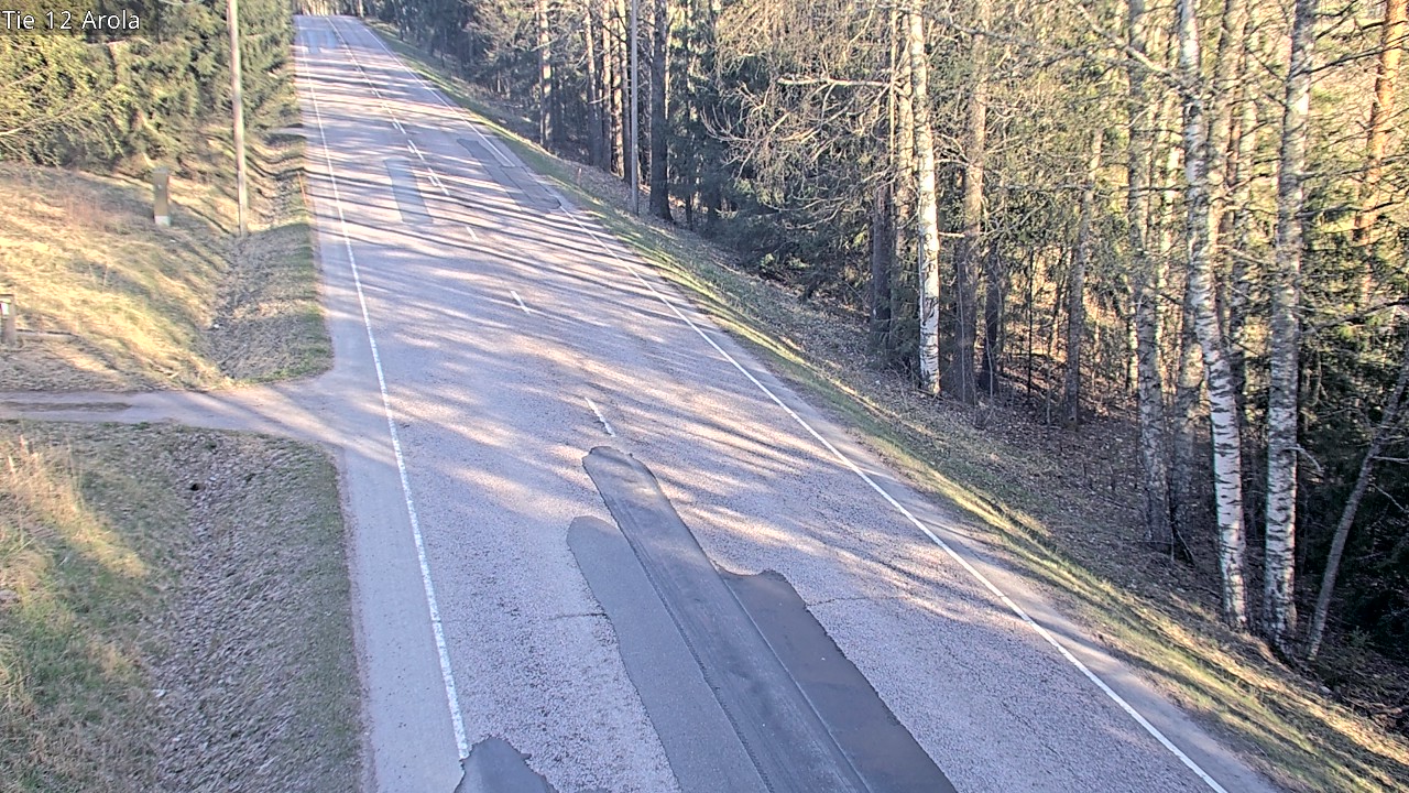 Weather Camera Image Väg 12 Nastola, Arola, Lahti, Päijät-Häme