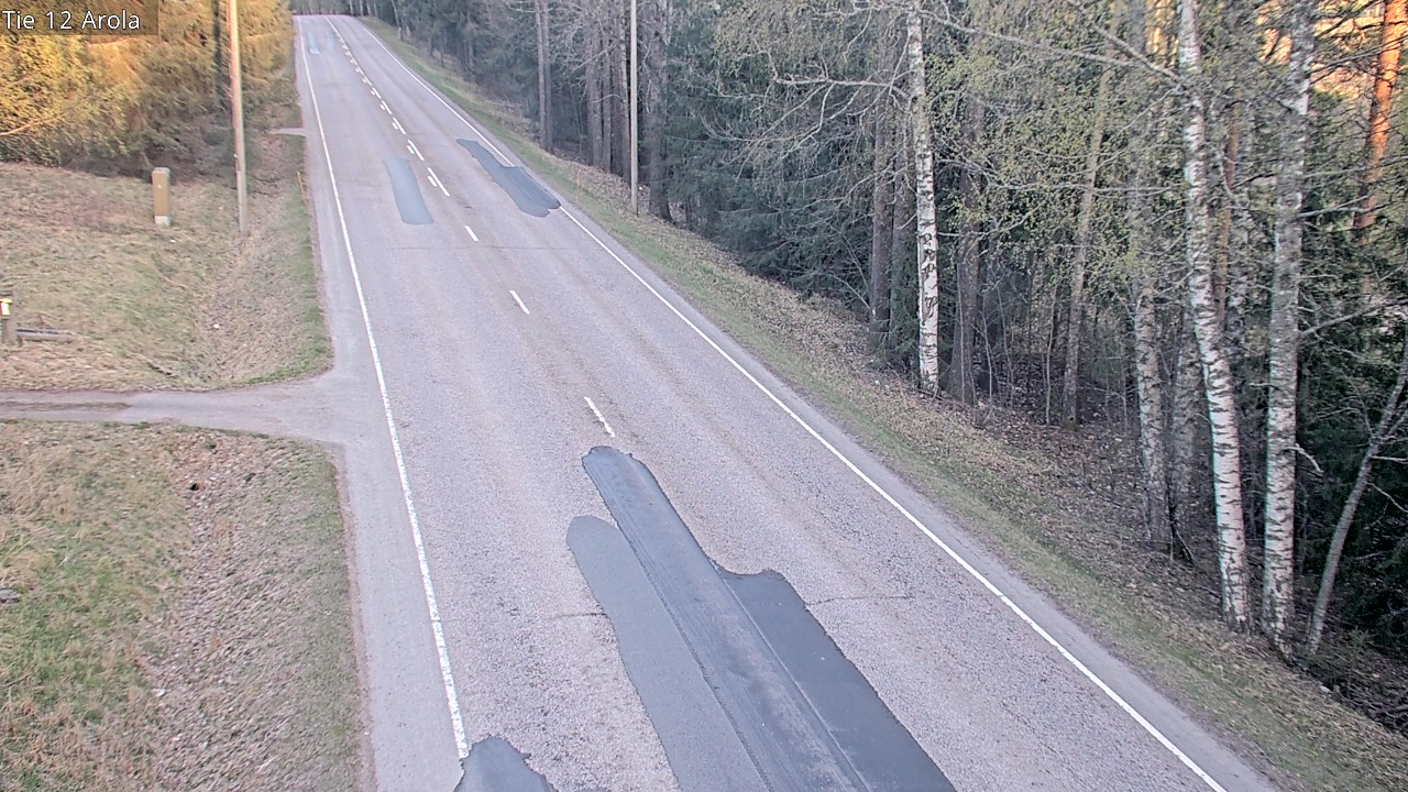 Weather Camera Image Väg 12 Nastola, Arola, Lahti, Päijät-Häme