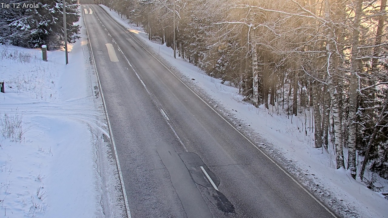Weather Camera Image Road 12 Nastola, Arola, Lahti, Päijät-Häme