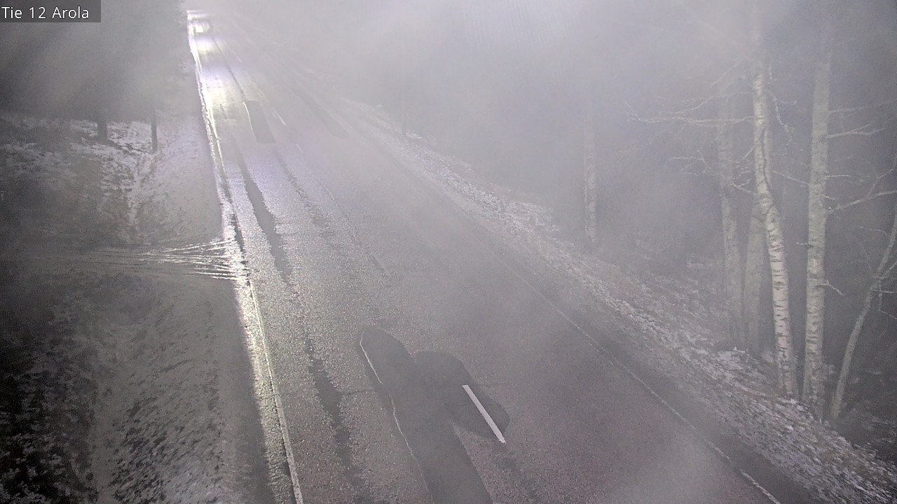 Weather Camera Image Väg 12 Nastola, Arola, Lahti, Päijät-Häme