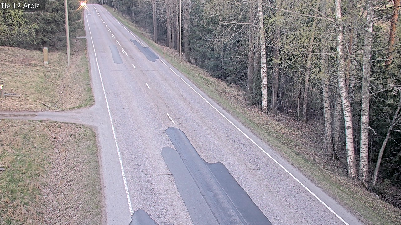 Weather Camera Image Väg 12 Nastola, Arola, Lahti, Päijät-Häme