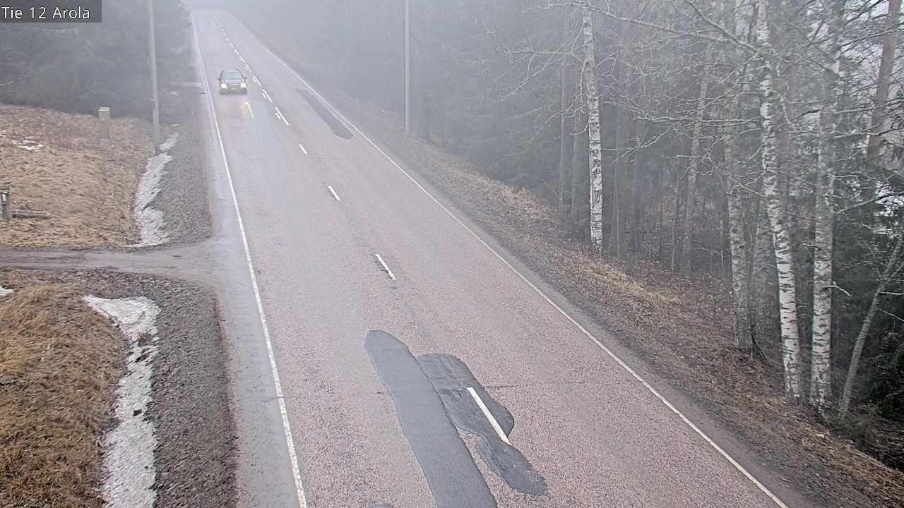 Weather Camera Image Road 12 Nastola, Arola, Lahti, Päijät-Häme