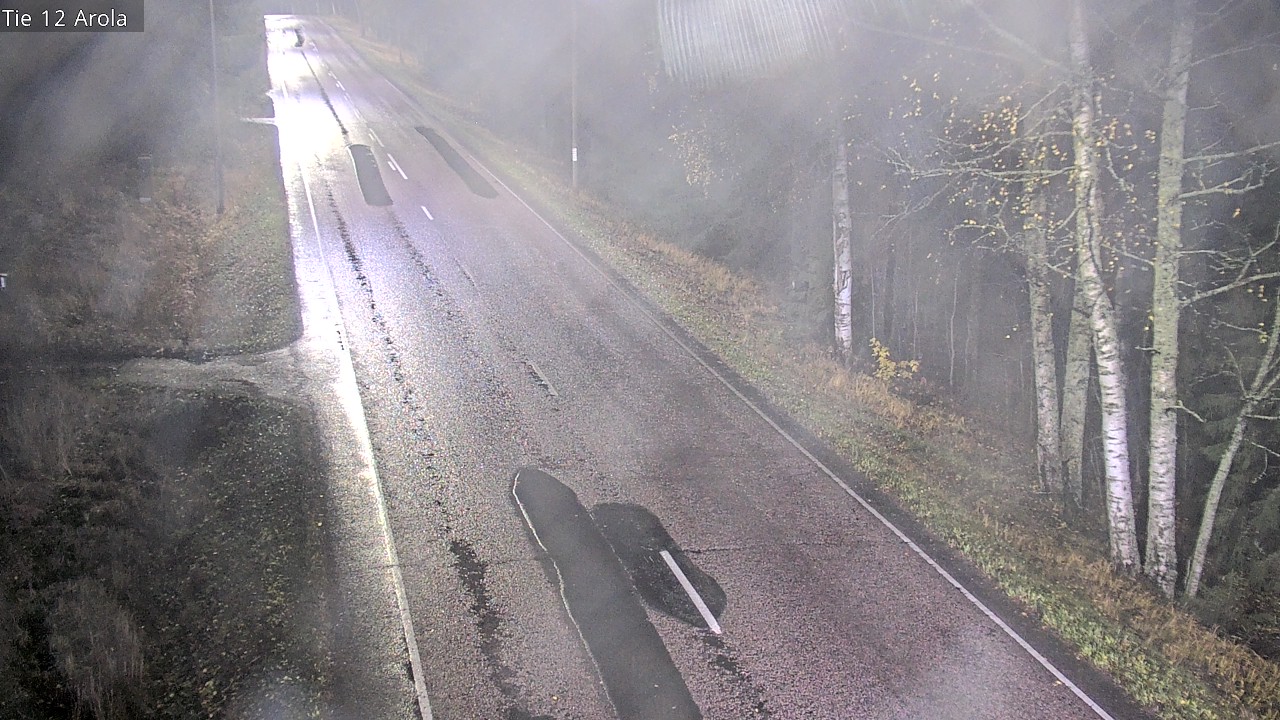 Weather Camera Image Väg 12 Nastola, Arola, Lahti, Päijät-Häme