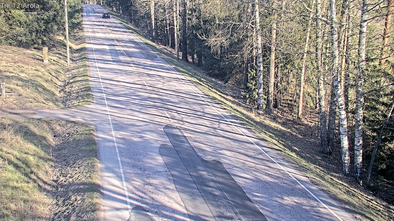 Weather Camera Image Väg 12 Nastola, Arola, Lahti, Päijät-Häme