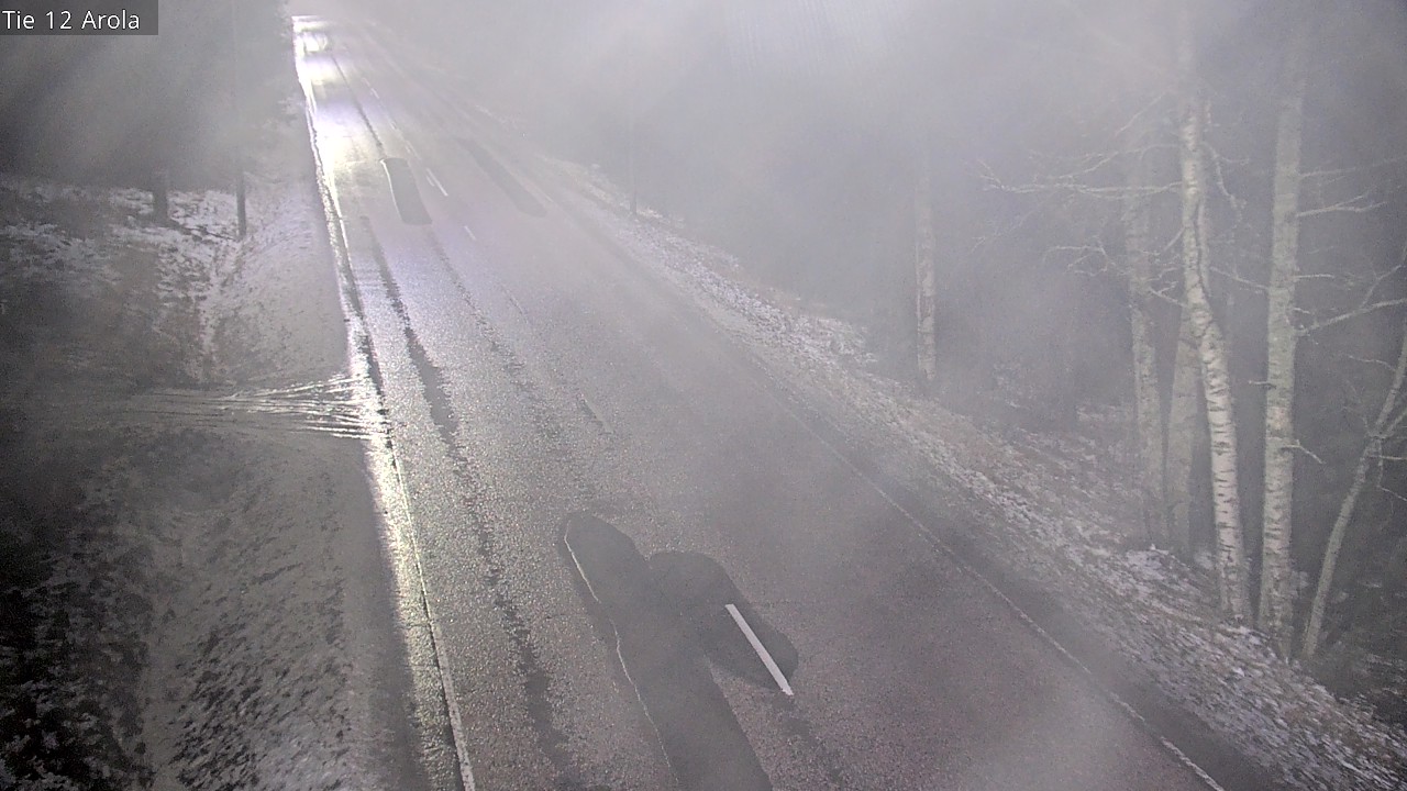 Weather Camera Image Väg 12 Nastola, Arola, Lahti, Päijät-Häme