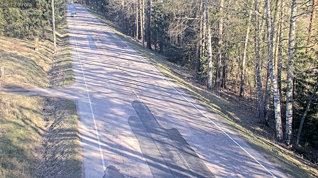 Weather Camera Image Väg 12 Nastola, Arola, Lahti, Päijät-Häme