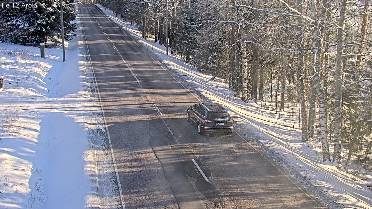 Weather Camera Image Road 12 Nastola, Arola, Lahti, Päijät-Häme