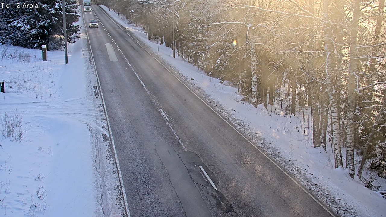 Weather Camera Image Road 12 Nastola, Arola, Lahti, Päijät-Häme