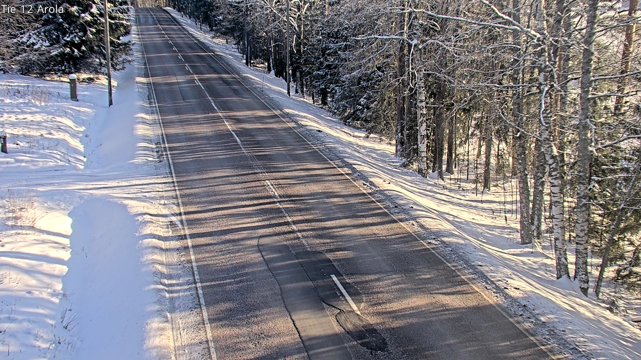Weather Camera Image Road 12 Nastola, Arola, Lahti, Päijät-Häme