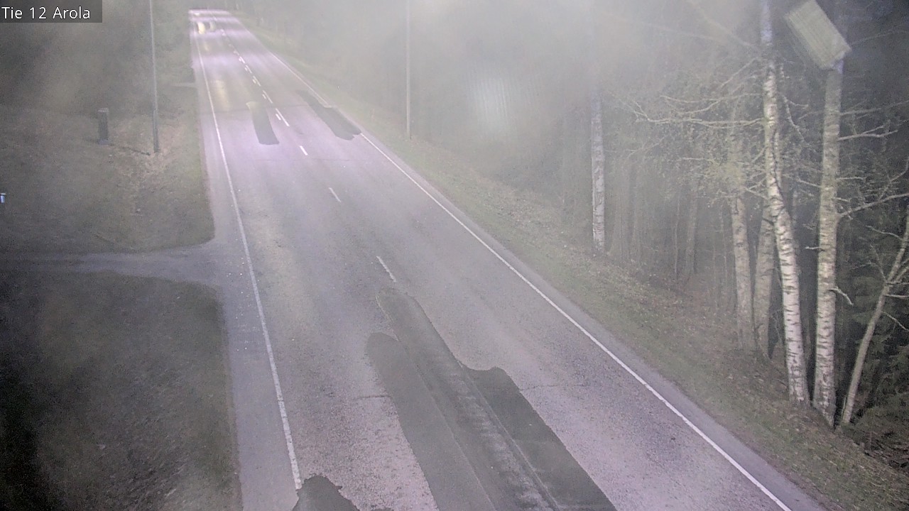 Weather Camera Image Väg 12 Nastola, Arola, Lahti, Päijät-Häme