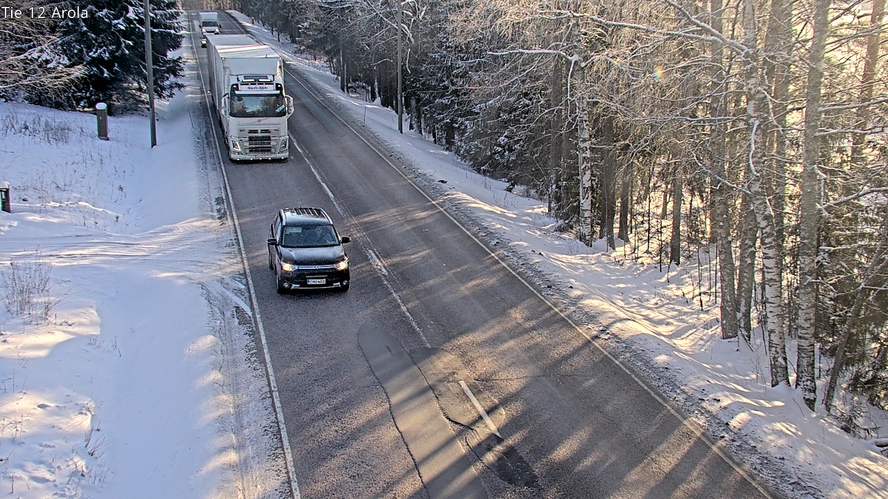 Weather Camera Image Road 12 Nastola, Arola, Lahti, Päijät-Häme