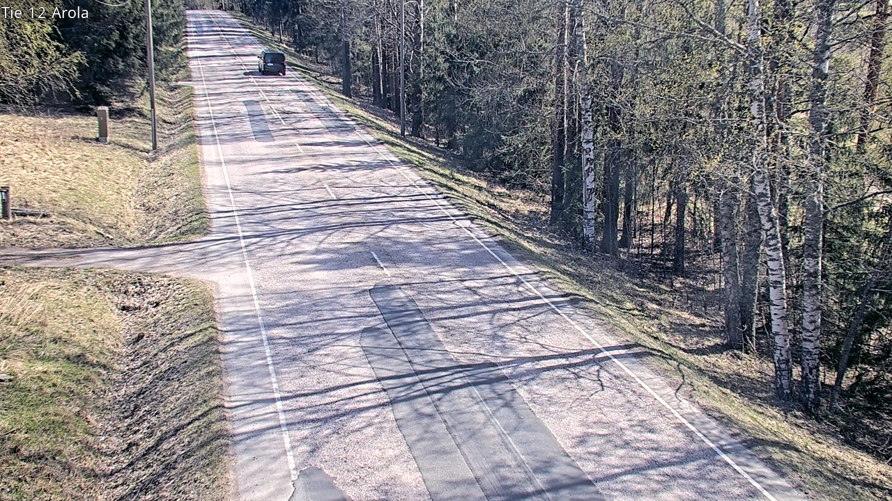 Weather Camera Image Väg 12 Nastola, Arola, Lahti, Päijät-Häme