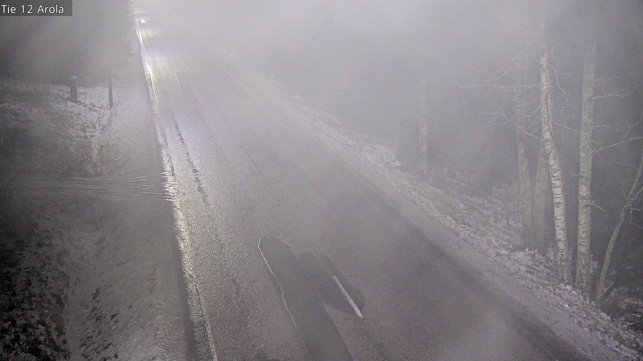 Weather Camera Image Väg 12 Nastola, Arola, Lahti, Päijät-Häme