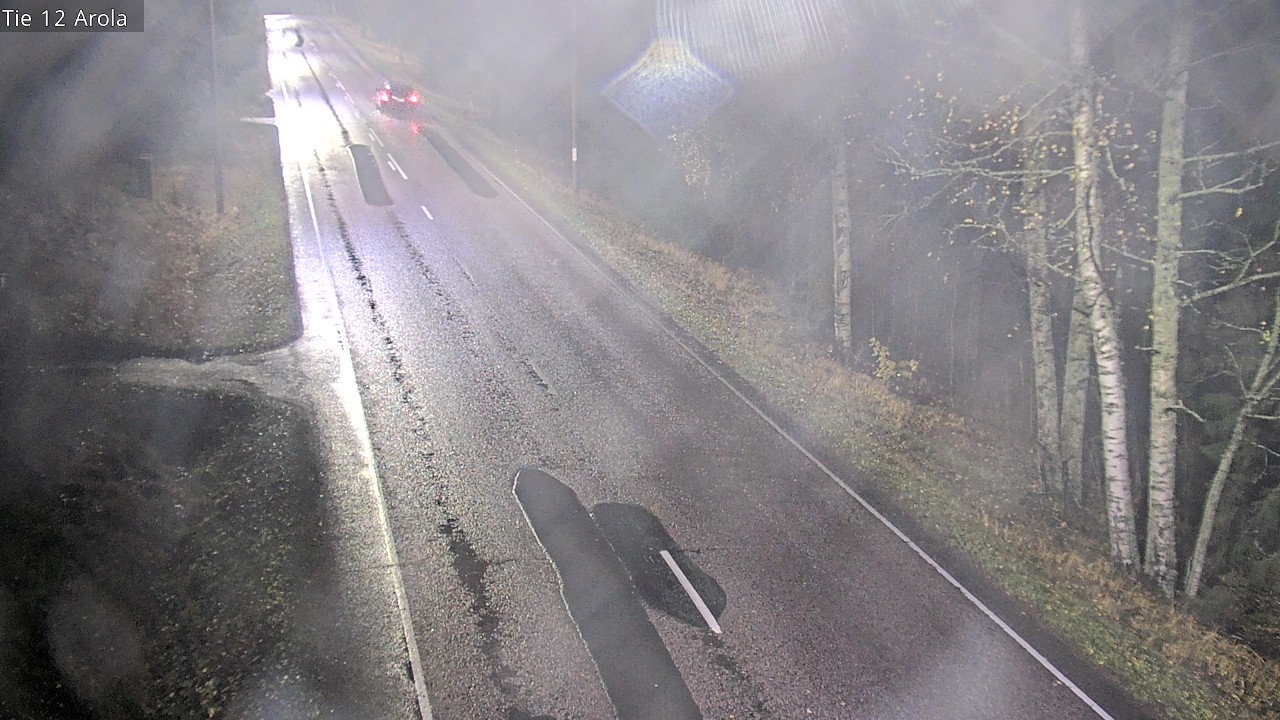 Weather Camera Image Väg 12 Nastola, Arola, Lahti, Päijät-Häme