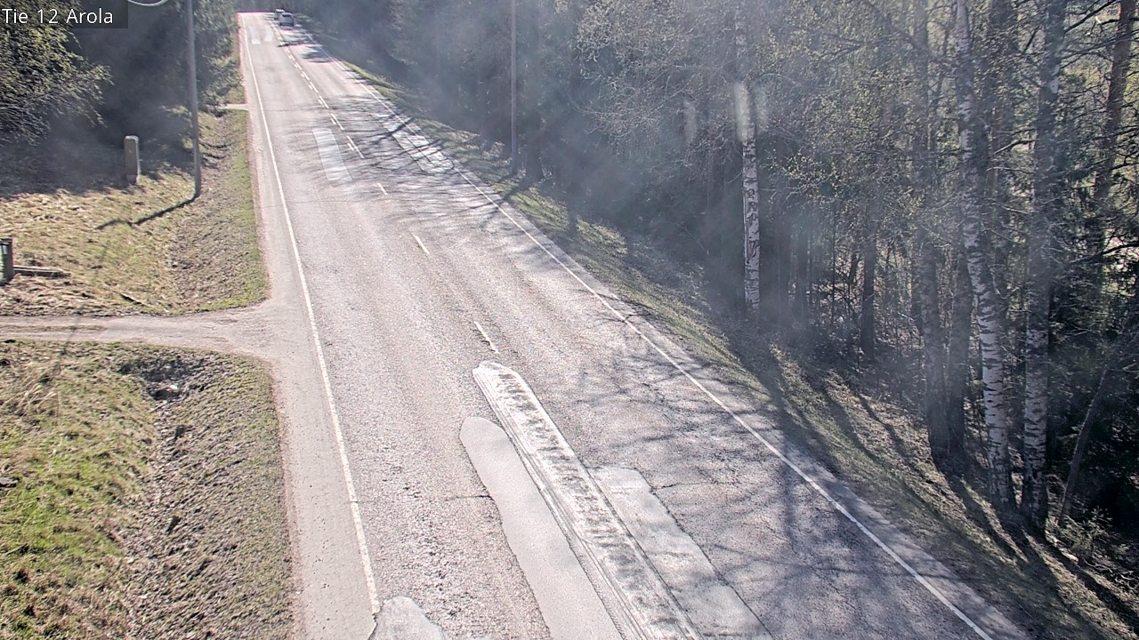 Weather Camera Image Väg 12 Nastola, Arola, Lahti, Päijät-Häme