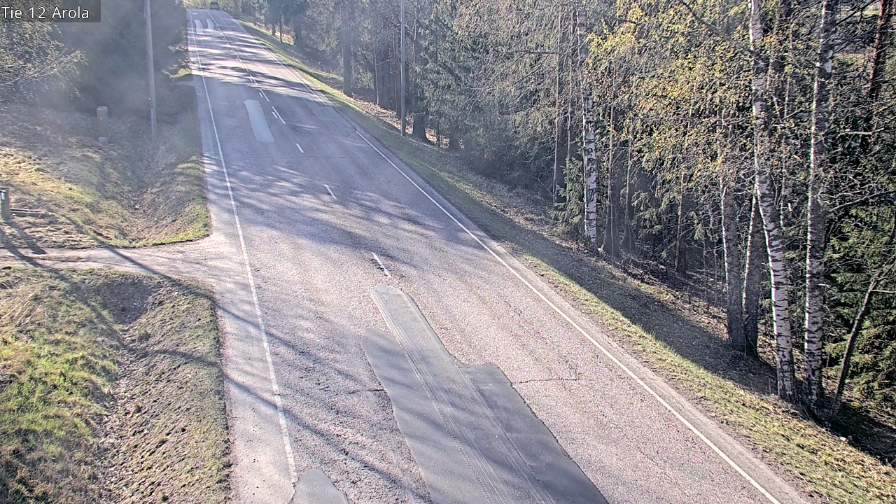 Weather Camera Image Väg 12 Nastola, Arola, Lahti, Päijät-Häme