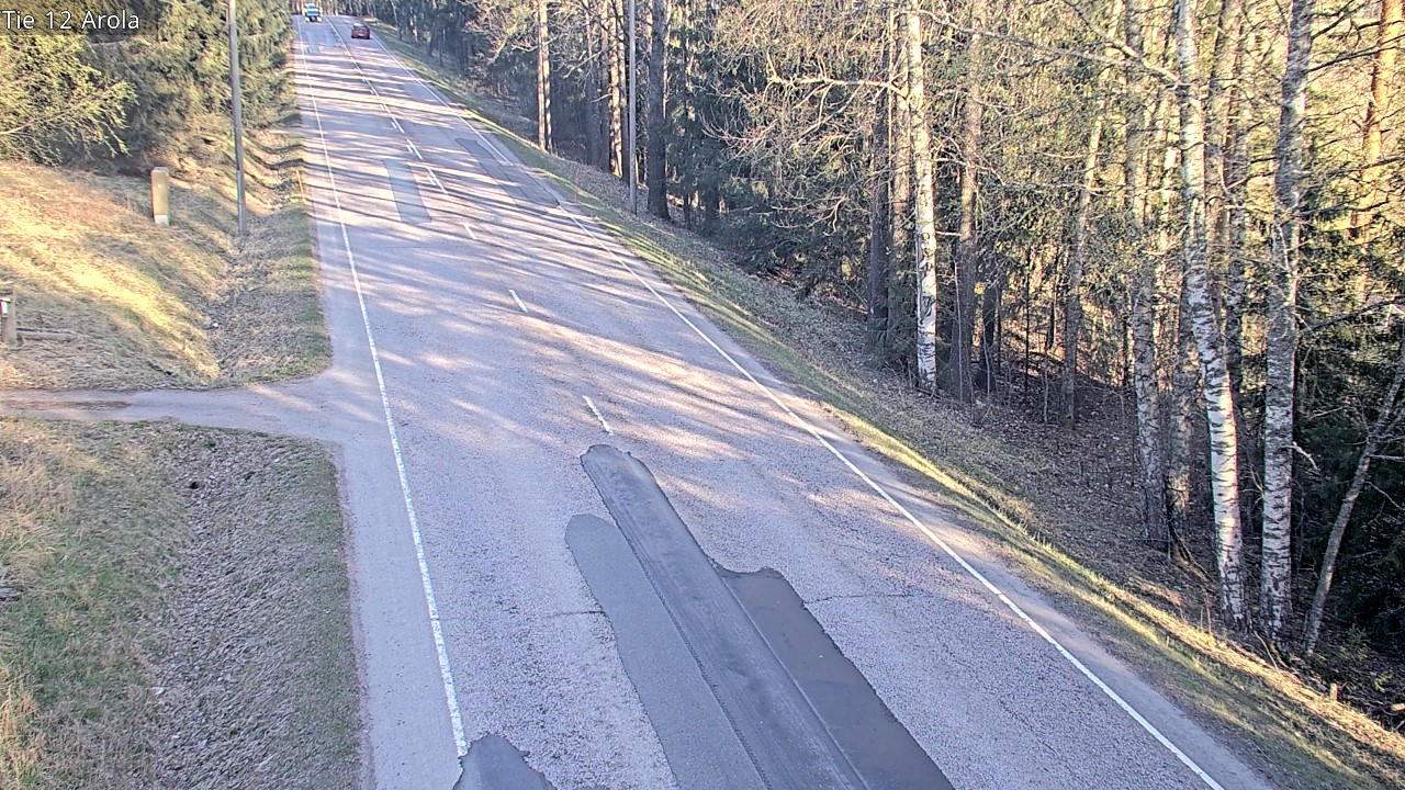 Weather Camera Image Väg 12 Nastola, Arola, Lahti, Päijät-Häme