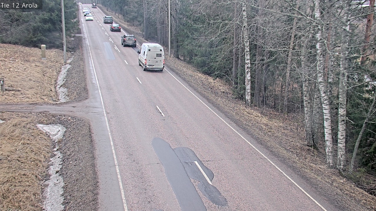 Weather Camera Image Road 12 Nastola, Arola, Lahti, Päijät-Häme